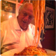 Illustration for article titled Here Is A Really Great Photo Of Tommy Lasorda And Some Spaghetti